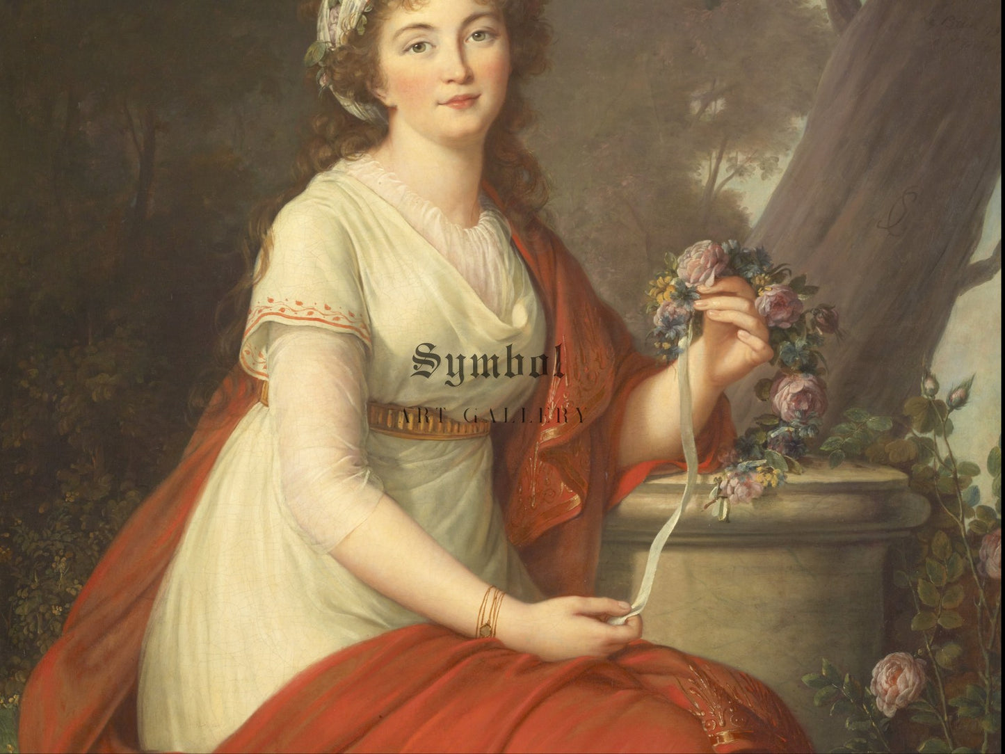 Princess Youssoupoff by Élisabeth Vigée Le Brun 1797, Wall Art Print, Fine Art Reproduction, Museum Quality Decor, Poster
