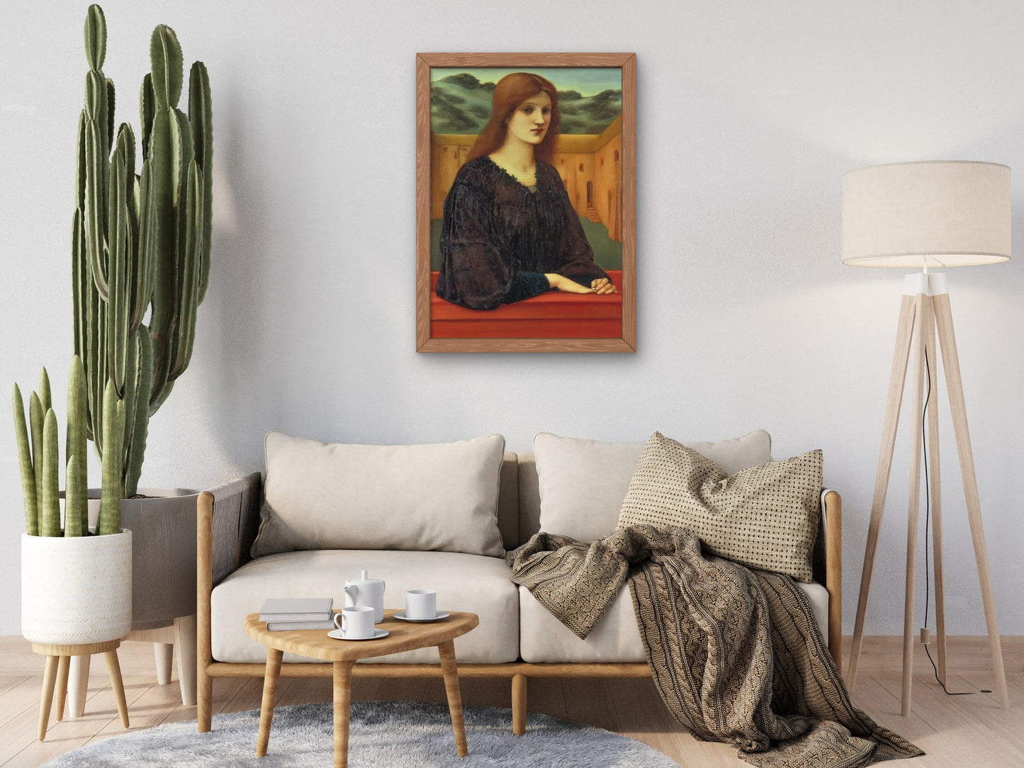 Vespertina Quies by Edward Burne Jones 1893, Wall Art Print, Fine Art Reproduction, Museum Quality Decor, Poster