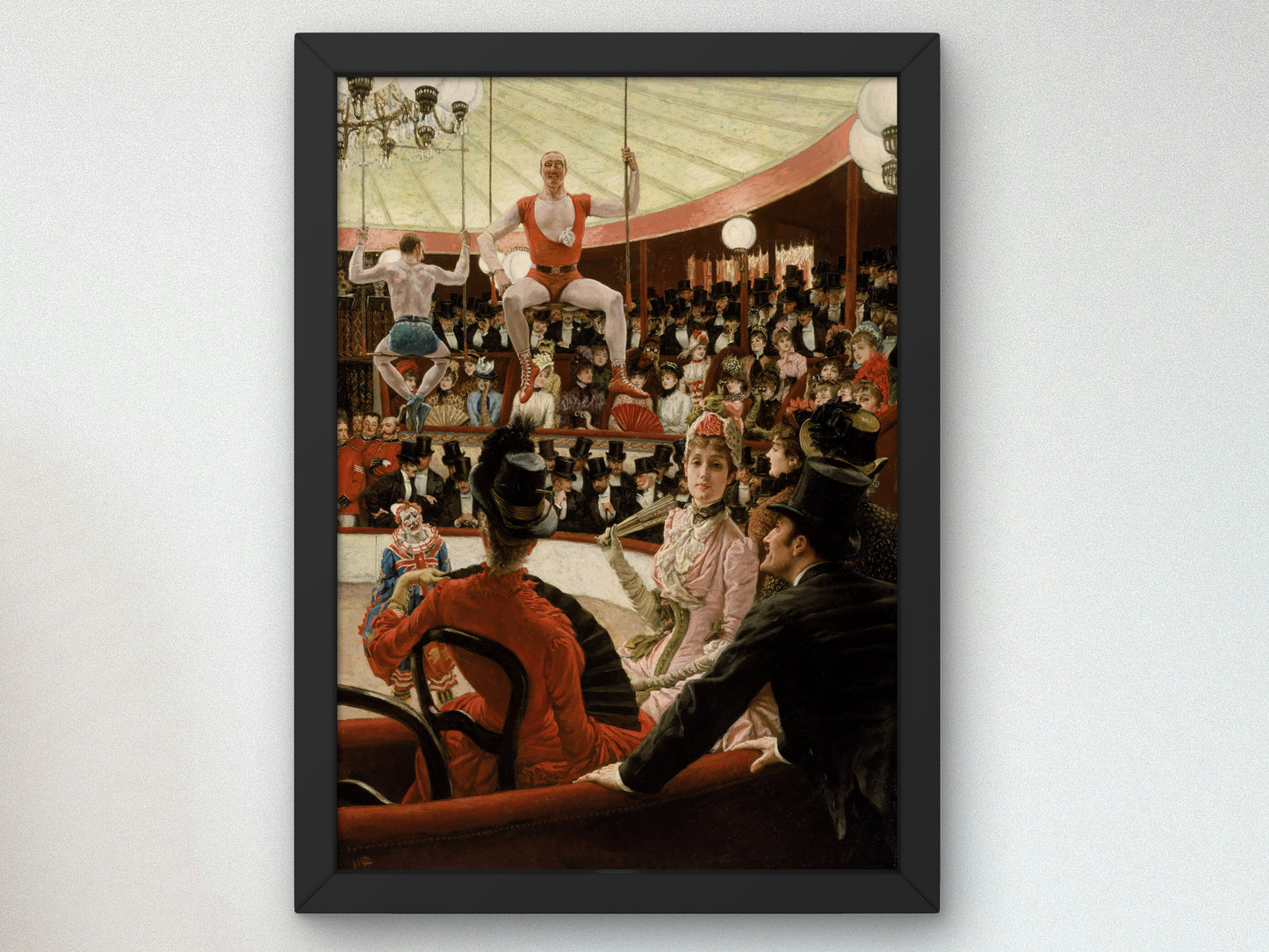 The Circus Lover by James Tissot 1885, Wall Art Print, Fine Art Reproduction, Museum Quality Decor, Poster