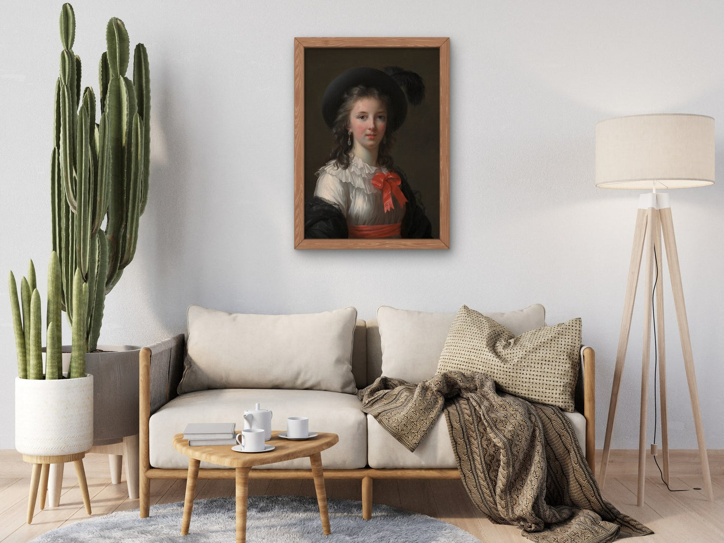 Self Portrait by Élisabeth Vigée Le Brun 1781, Wall Art Print, Fine Art Reproduction, Museum Quality Decor, Poster