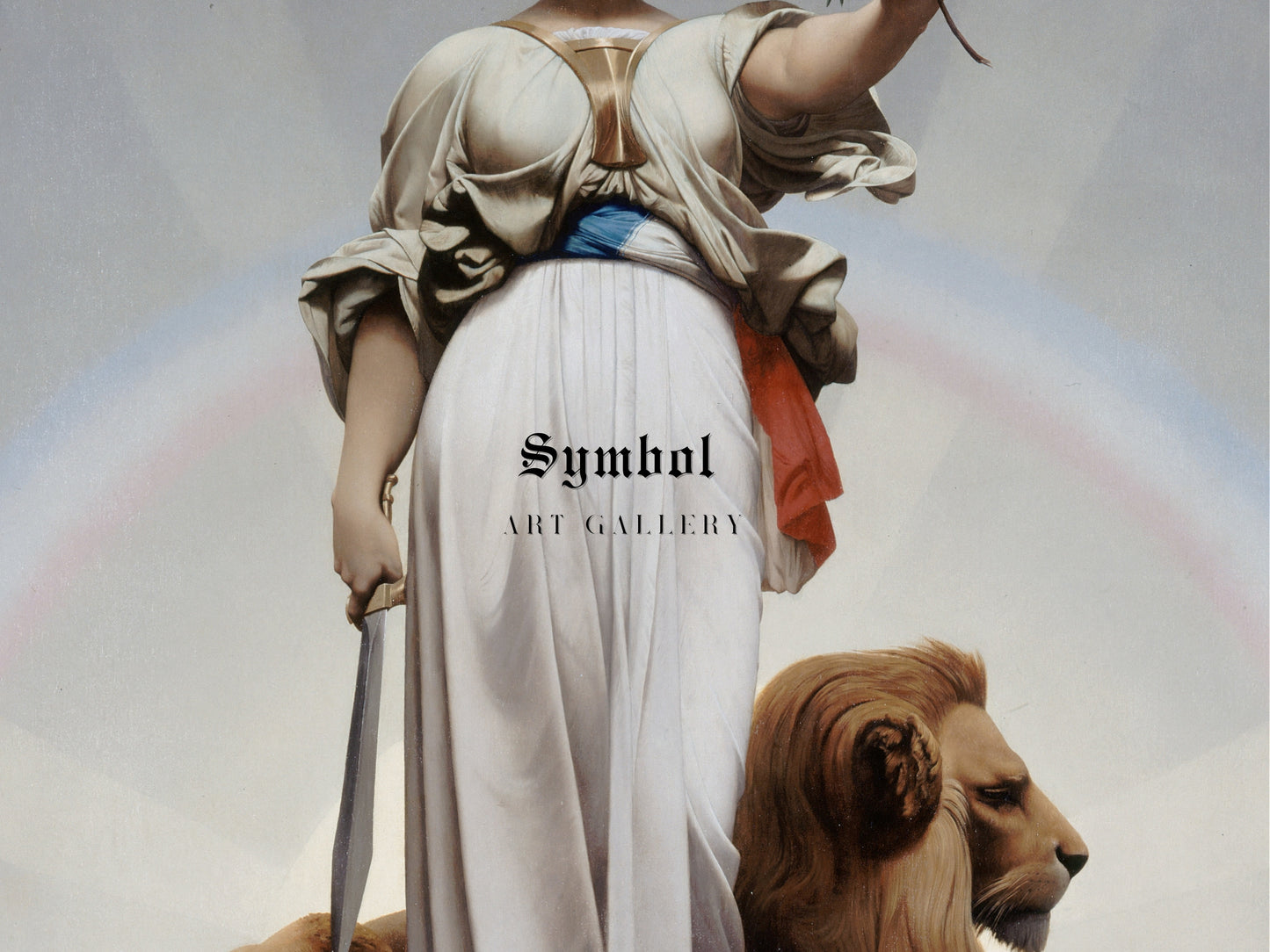 The Republic by Jean Léon Gérôme 1848, Wall Art Print, Fine Art Reproduction, Museum Quality Decor, Poster