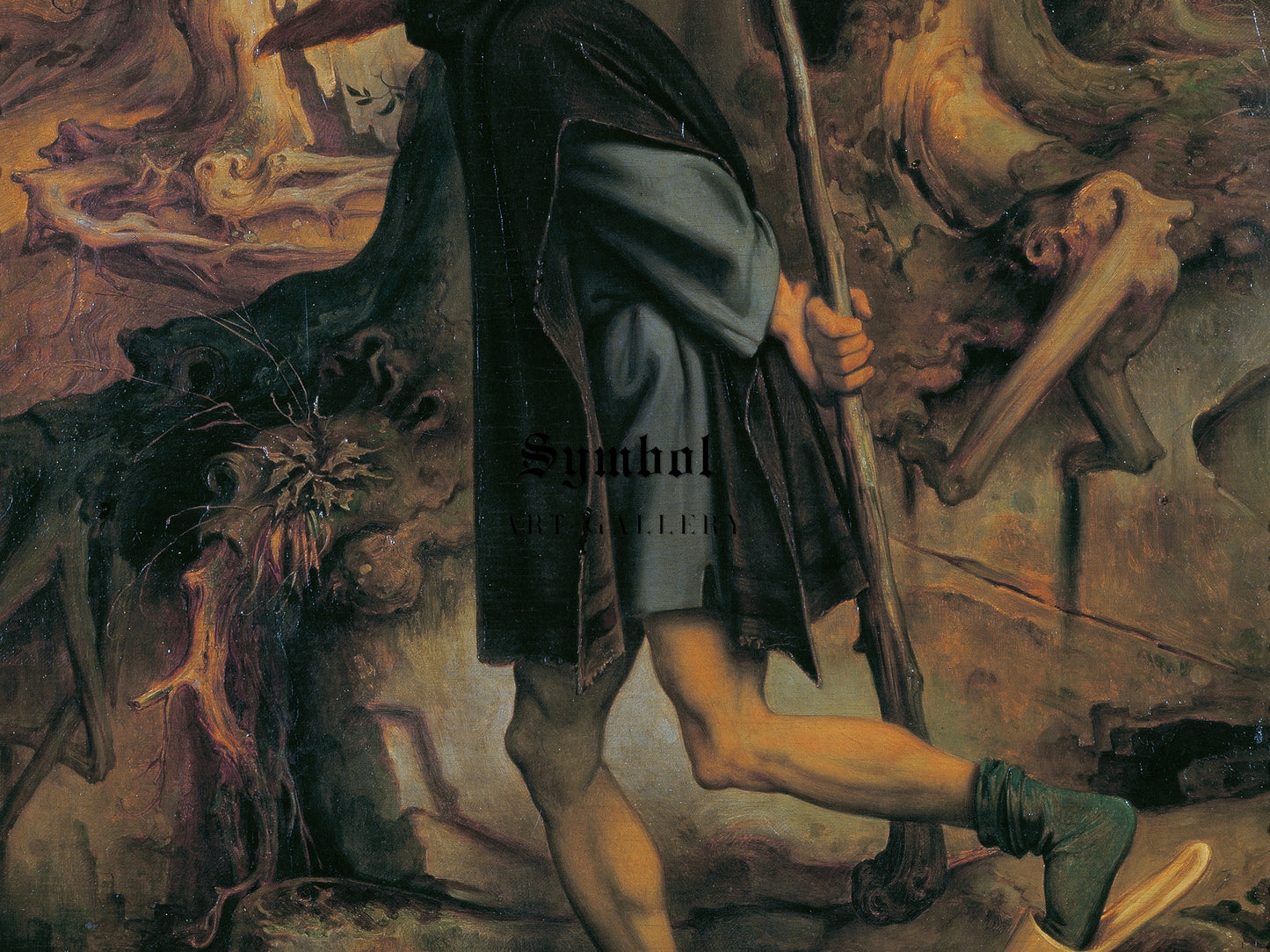 Rübezahl by Moritz von Schwind 1851, Wall Art Print, Fine Art Reproduction, Museum Quality Decor, Poster