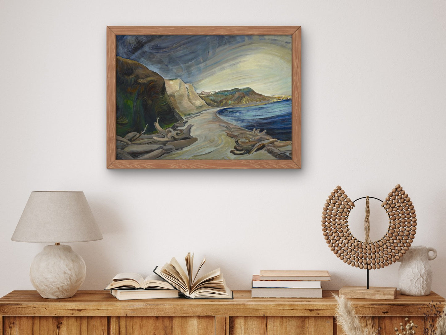 Shoreline by Emily Carr 1936, Wall Art Print, Fine Art Reproduction, Museum Quality Decor, Poster