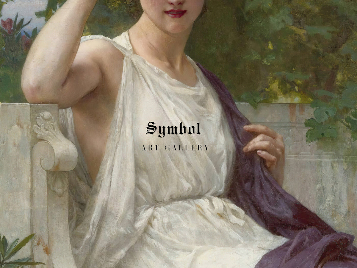 Happy Thoughts by Guillaume Seignac, Wall Art Print, Fine Art Reproduction, Museum Quality Decor, Poster