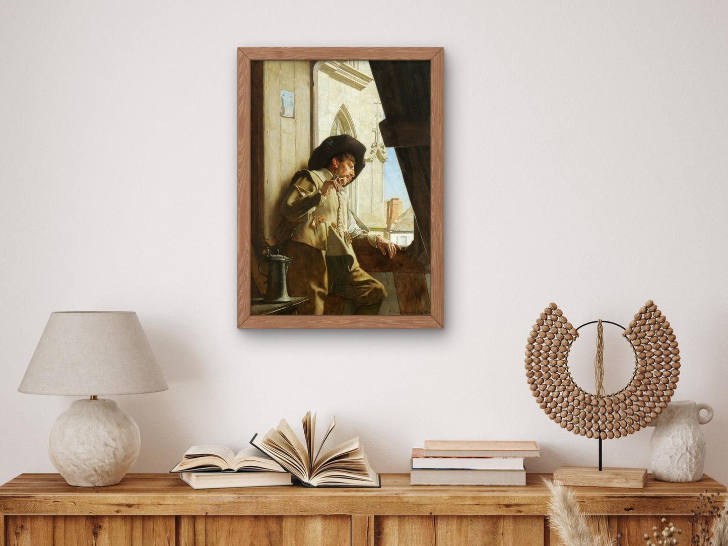 In an Attic by Eduard Charlemont 1895, Wall Art Print, Fine Art Reproduction, Museum Quality Decor, Poster