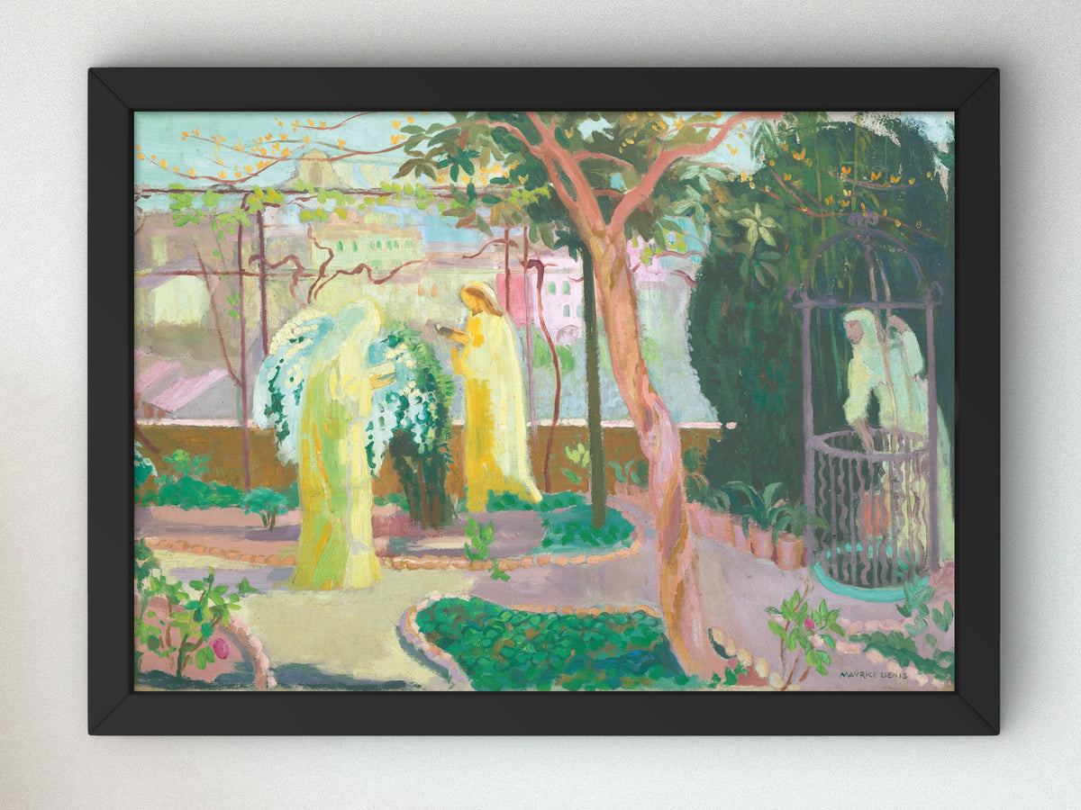 L'Office de Sainte Catherine by Maurice Denis 1921, Wall Art Print, Fine Art Reproduction, Museum Quality Decor, Poster