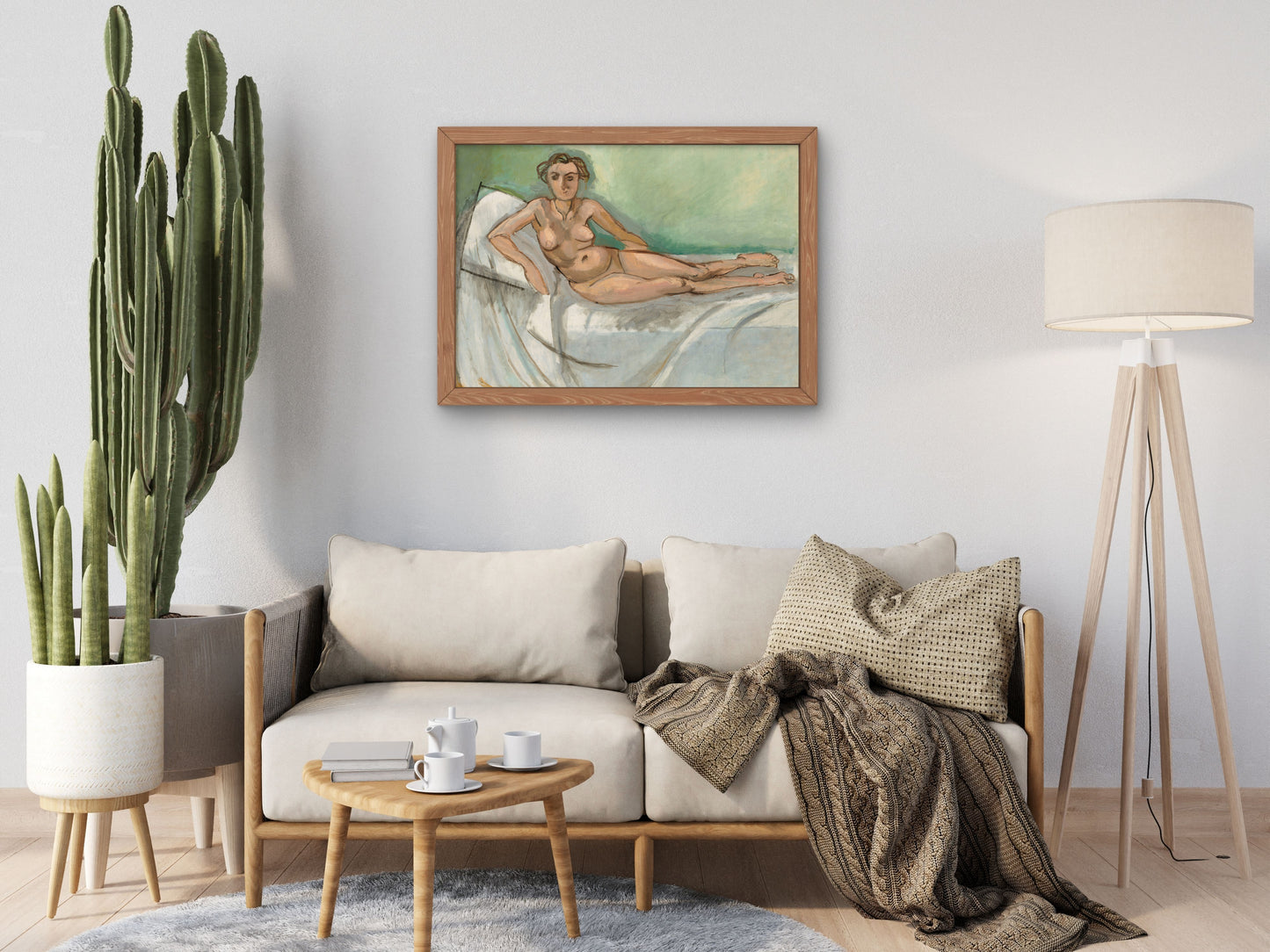 Half Reclining Nude by Henri Matisse 1918, Wall Art Print, Fine Art Reproduction, Museum Quality Decor, Poster