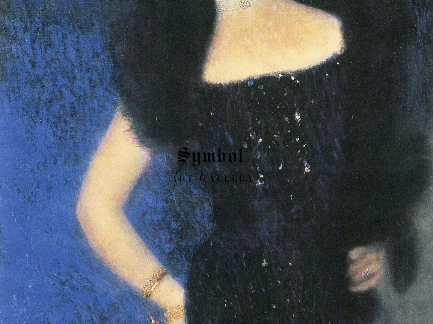 Portrait of Rose von Rosthorn Friedmann by Gustav Klimt 1900, Wall Art Print, Fine Art Reproduction, Museum Quality Decor, Poster