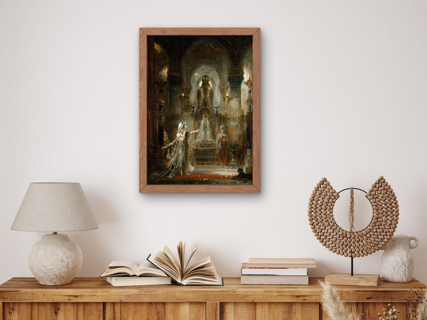 Salomé Dancing before Herod by Gustave Moreau 1876, Wall Art Print, Fine Art Reproduction, Museum Quality Decor, Poster