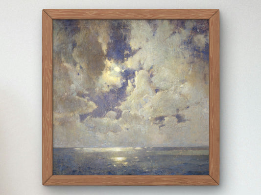 The Heavens Are Telling by Emil Carlsen 1918, Wall Art Print, Fine Art Reproduction, Museum Quality Decor, Poster