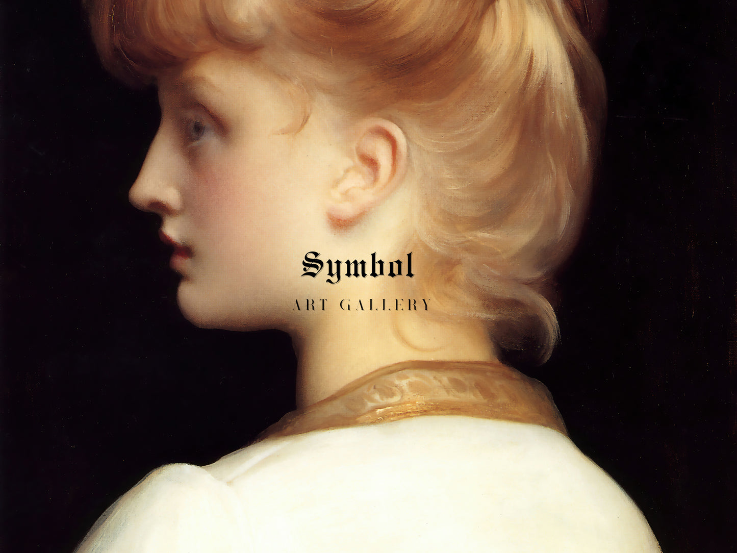 A Girl by Frederic Leighton, Wall Art Print, Fine Art Reproduction, Museum Quality Decor, Poster