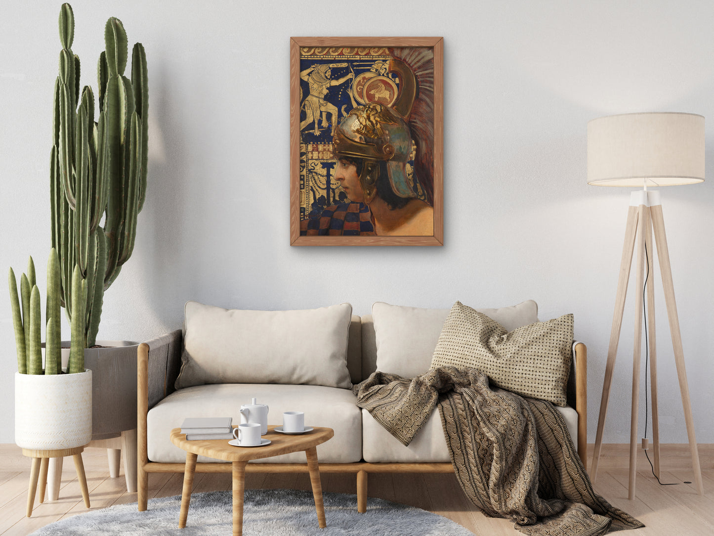 Athena by Feliks Michał Wygrzywalski 1914, Wall Art Print, Fine Art Reproduction, Museum Quality Decor, Poster