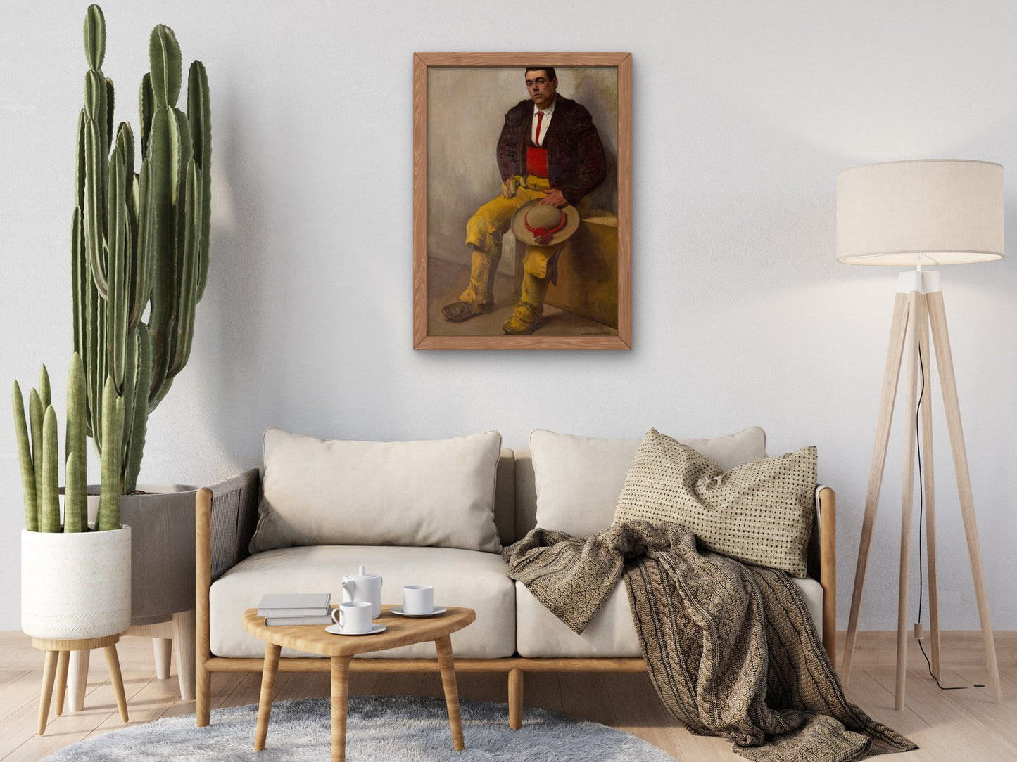 El Picador by Diego Rivera 1909, Wall Art Print, Fine Art Reproduction, Museum Quality Decor, Poster