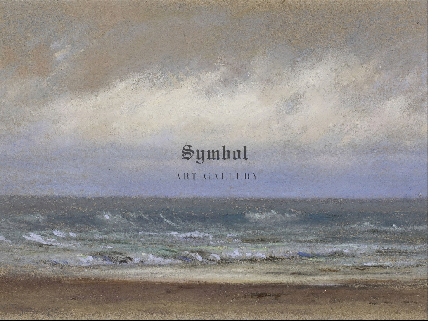 East Wind by Dwight William Tryon 1915, Wall Art Print, Fine Art Reproduction, Museum Quality Decor, Poster