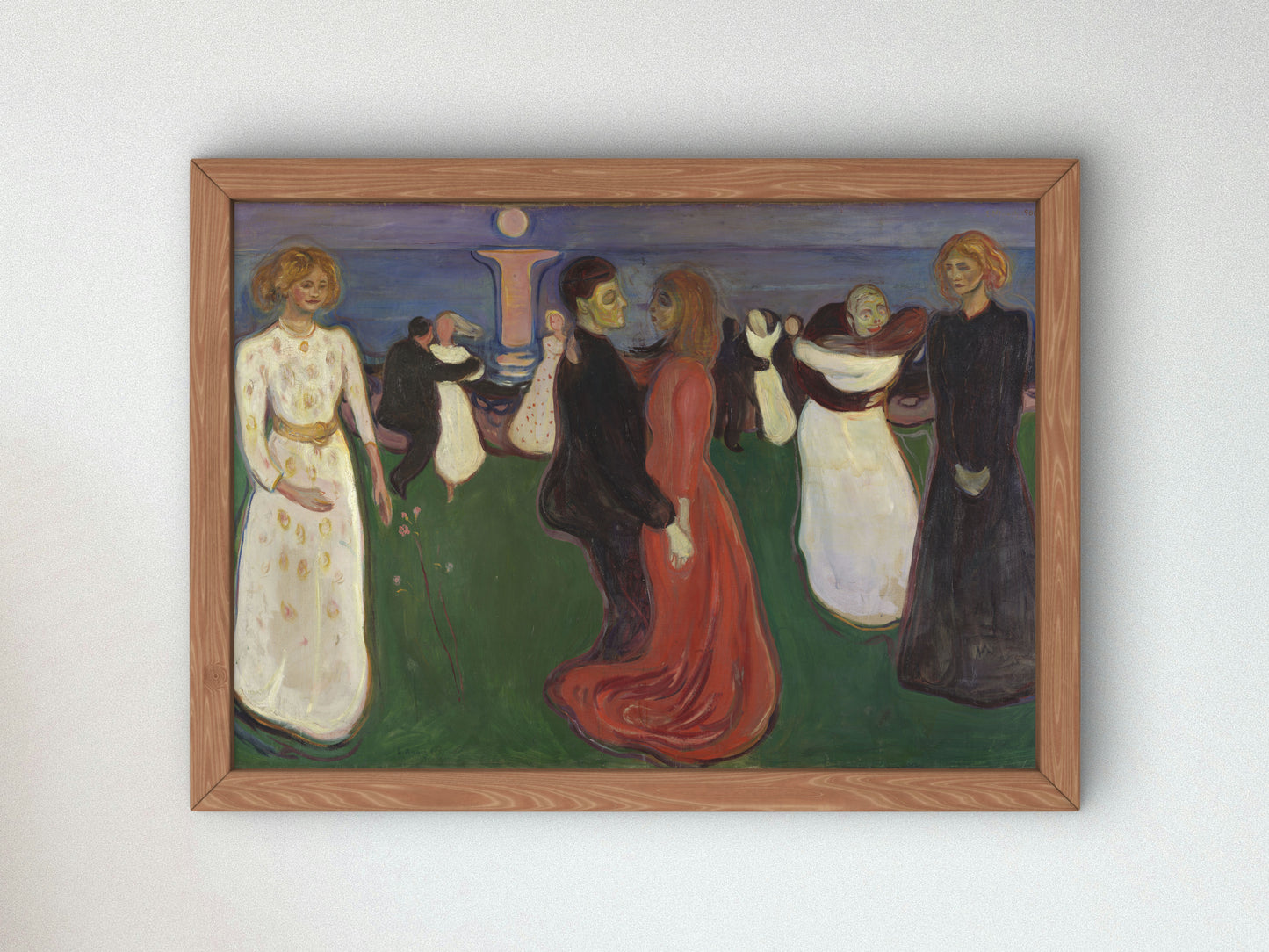 The Dance of Life by Edvard Munch 1900, Wall Art Print, Fine Art Reproduction, Museum Quality Decor, Poster