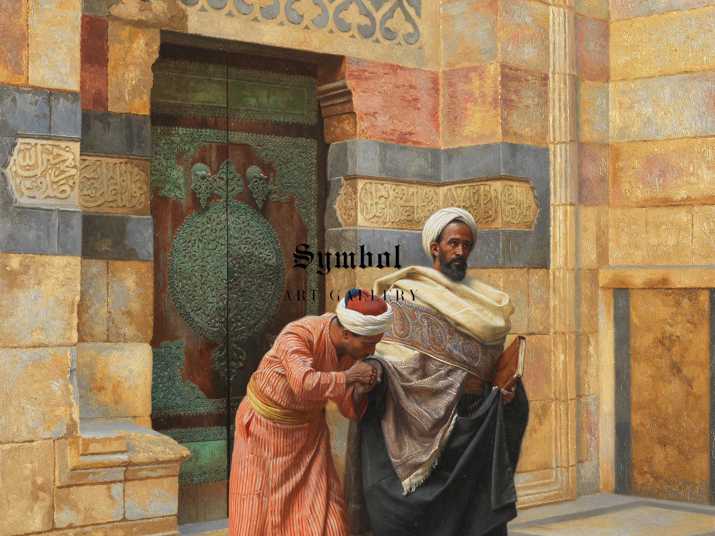 Respect by Ludwig Deutsch 1902, Wall Art Print, Fine Art Reproduction, Museum Quality Decor, Poster