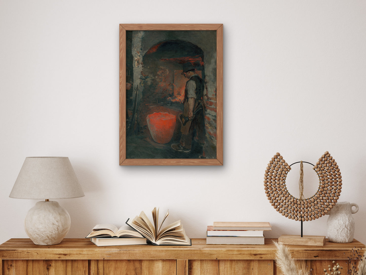 Study of a Standing Hammersmith by Dominik Skutecký 1907, Wall Art Print, Fine Art Reproduction, Museum Quality Decor, Poster