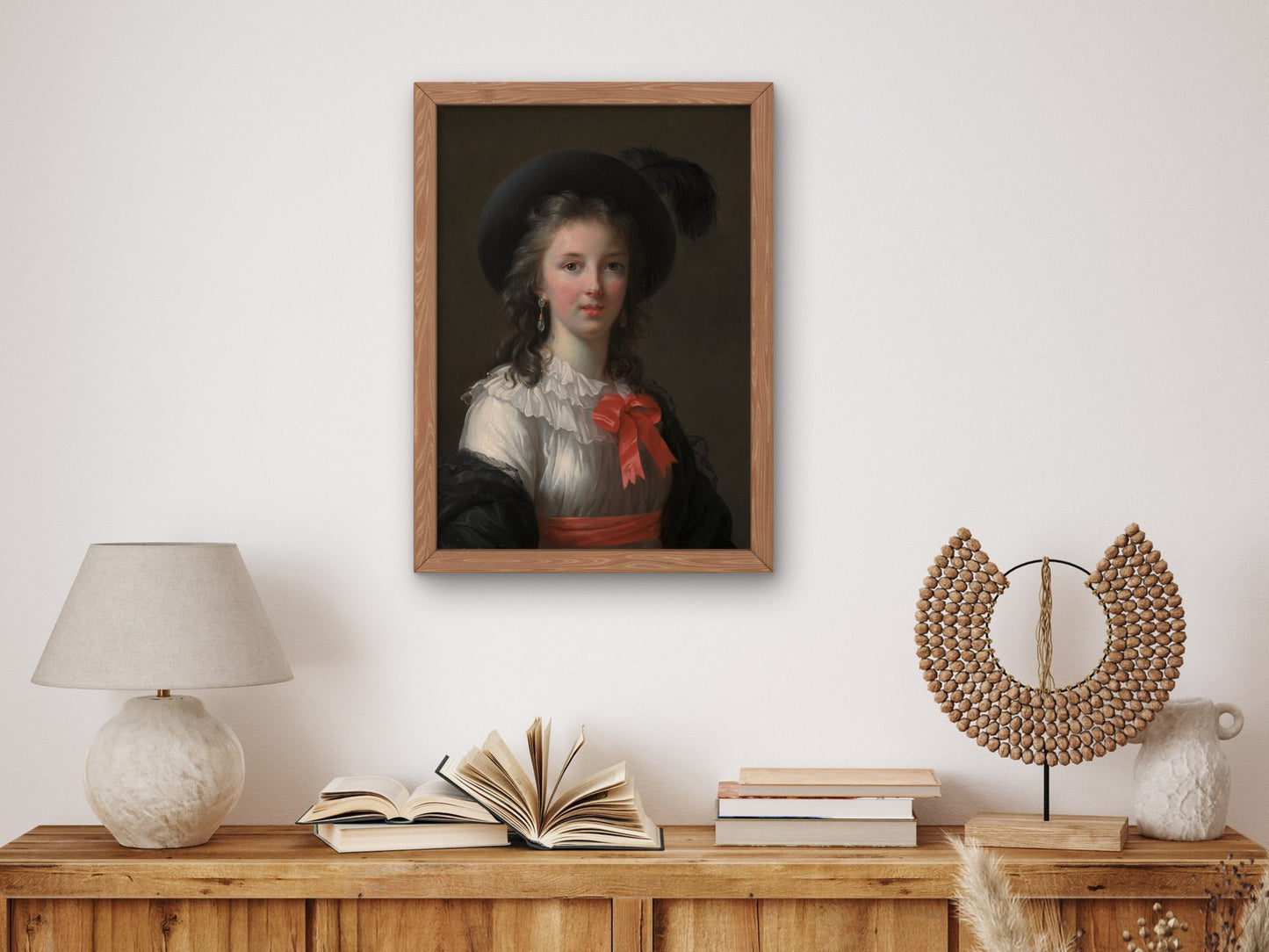 Self Portrait by Élisabeth Vigée Le Brun 1781, Wall Art Print, Fine Art Reproduction, Museum Quality Decor, Poster