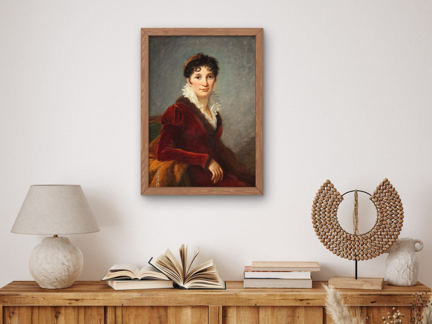 Portrait of Princess Fanny Biron von Curland by Élisabeth Vigée Le Brun 1810, Wall Art Print, Fine Art Reproduction, Museum Quality Decor