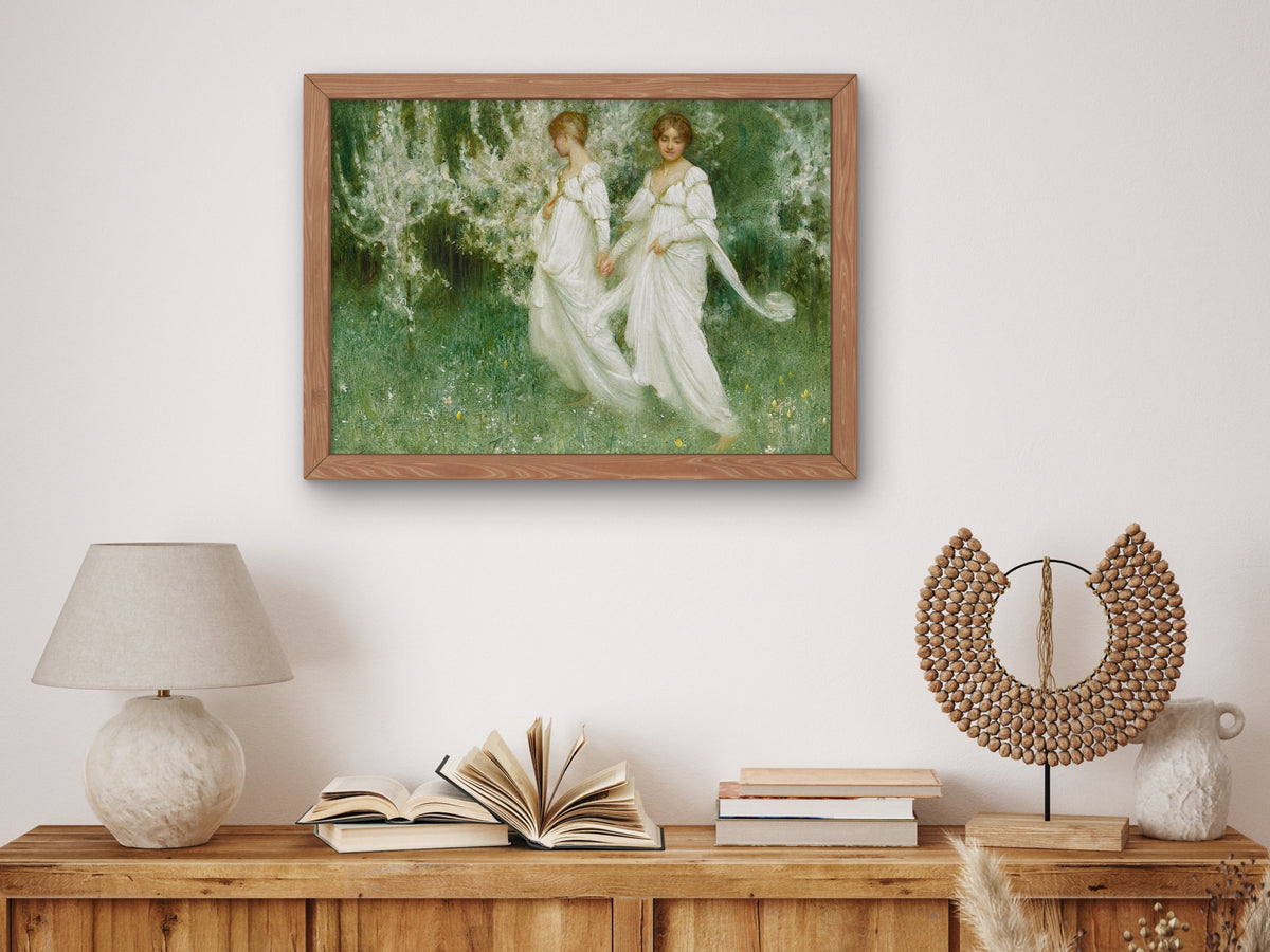 Innocence by Arthur Hacker, Wall Art Print, Fine Art Reproduction, Museum Quality Decor, Poster