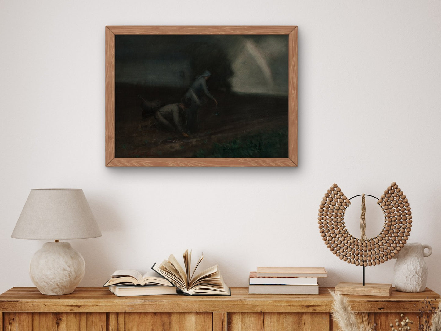 Planting Tobacco by Elliott Daingerfield, Wall Art Print, Fine Art Reproduction, Museum Quality Decor, Poster