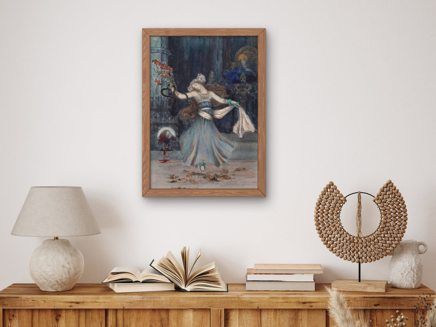 Salomé Dancing Before the Head of St. John the Baptist by Gustave Moreau 1876, Wall Art Print, Fine Art Reproduction, Museum Quality Decor