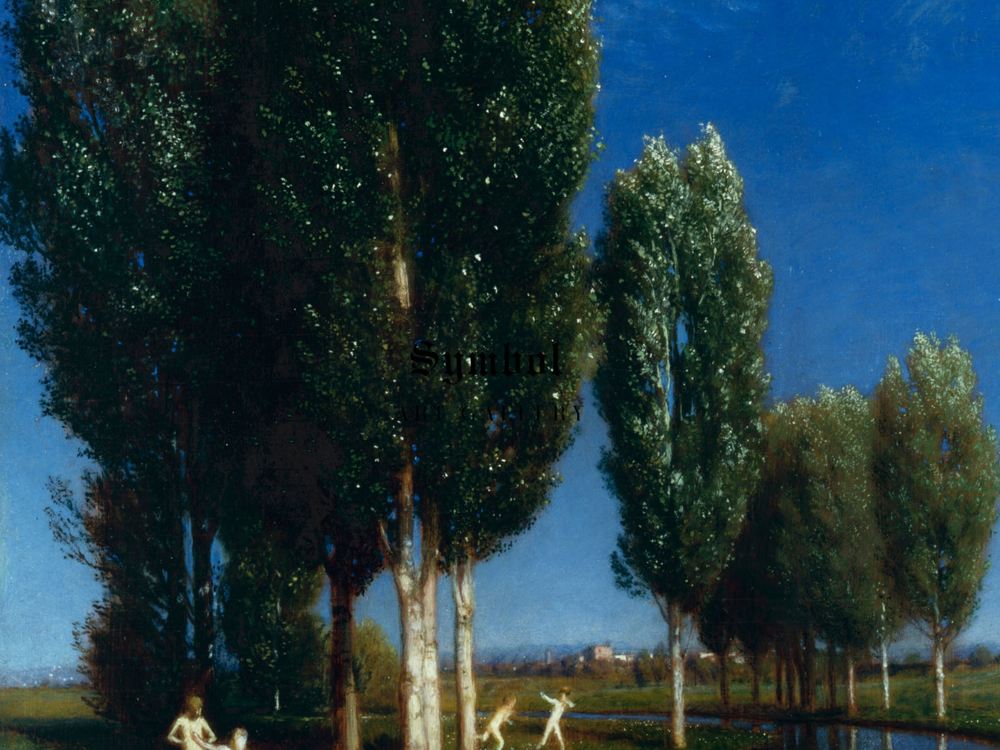Summer Day by Arnold Böcklin 1881, Wall Art Print, Fine Art Reproduction, Museum Quality Decor, Poster