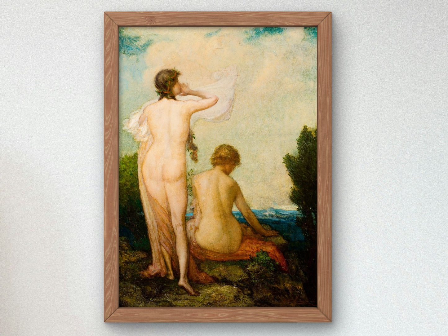 Call of the Winds by Elliott Daingerfield 1906, Wall Art Print, Fine Art Reproduction, Museum Quality Decor, Poster