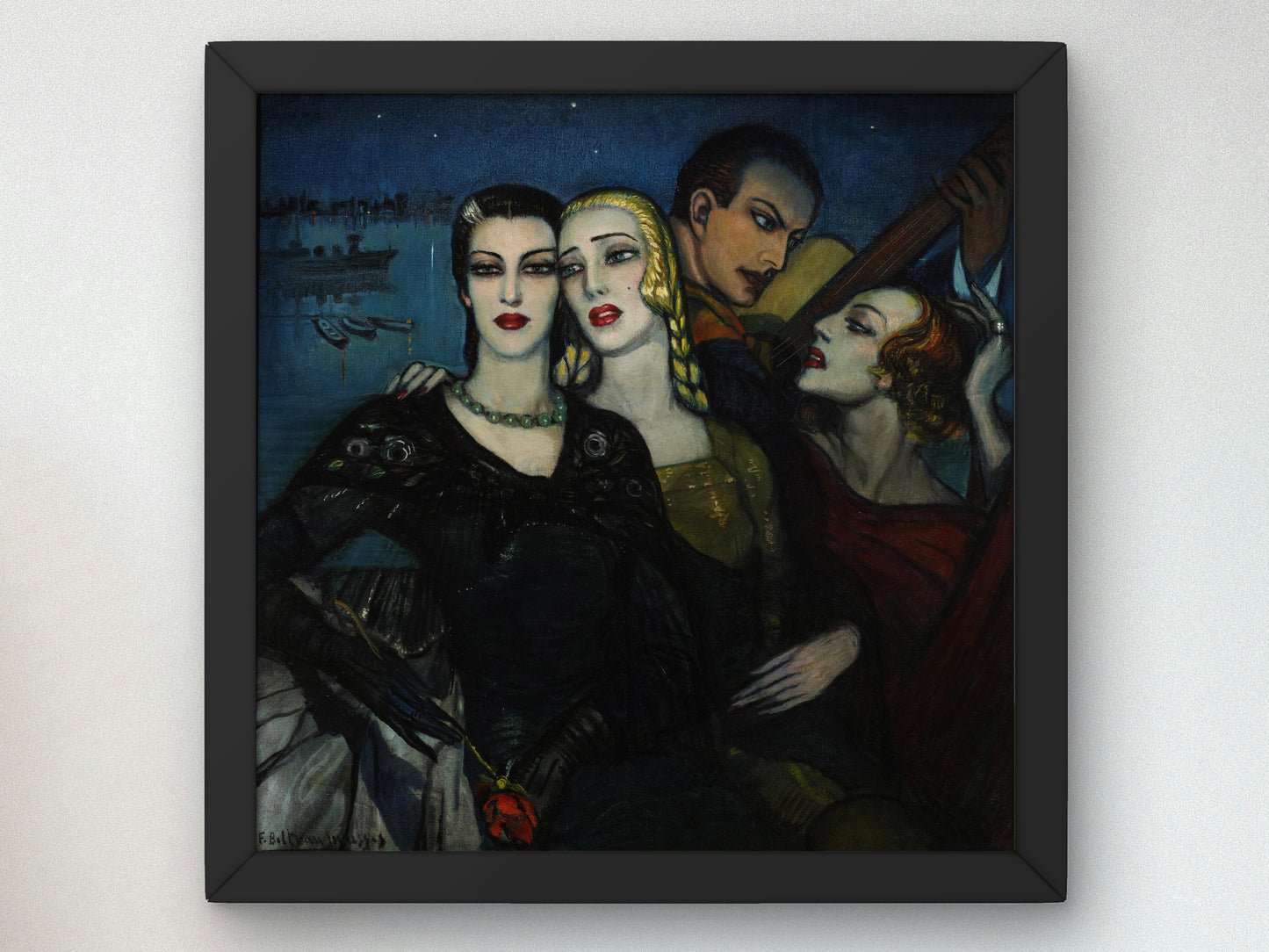 Tres para uno by Federico Beltrán Masses, Wall Art Print, Fine Art Reproduction, Museum Quality Decor, Poster