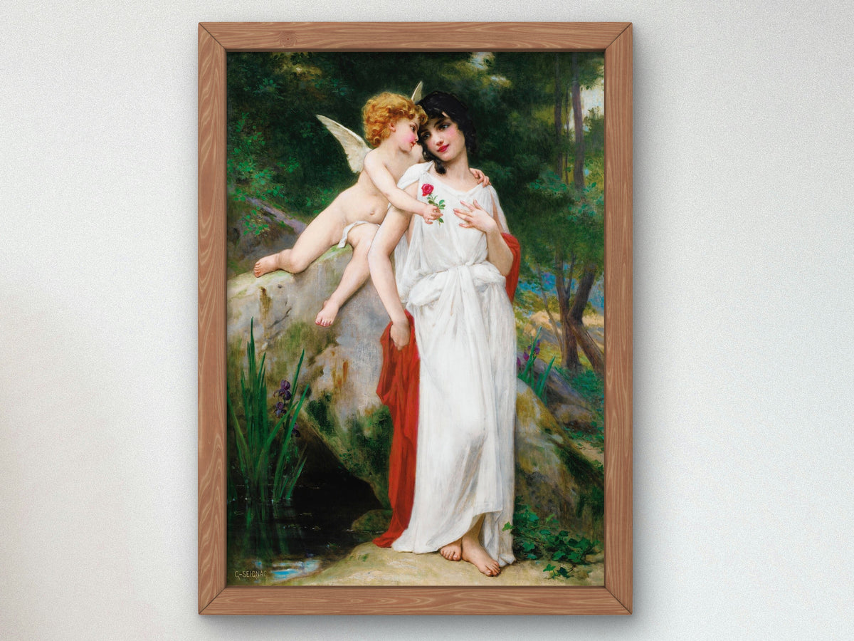 First Love by Guillaume Seignac, Wall Art Print, Fine Art Reproduction, Museum Quality Decor, Poster