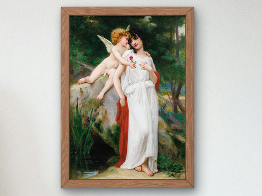 First Love by Guillaume Seignac, Wall Art Print, Fine Art Reproduction, Museum Quality Decor, Poster