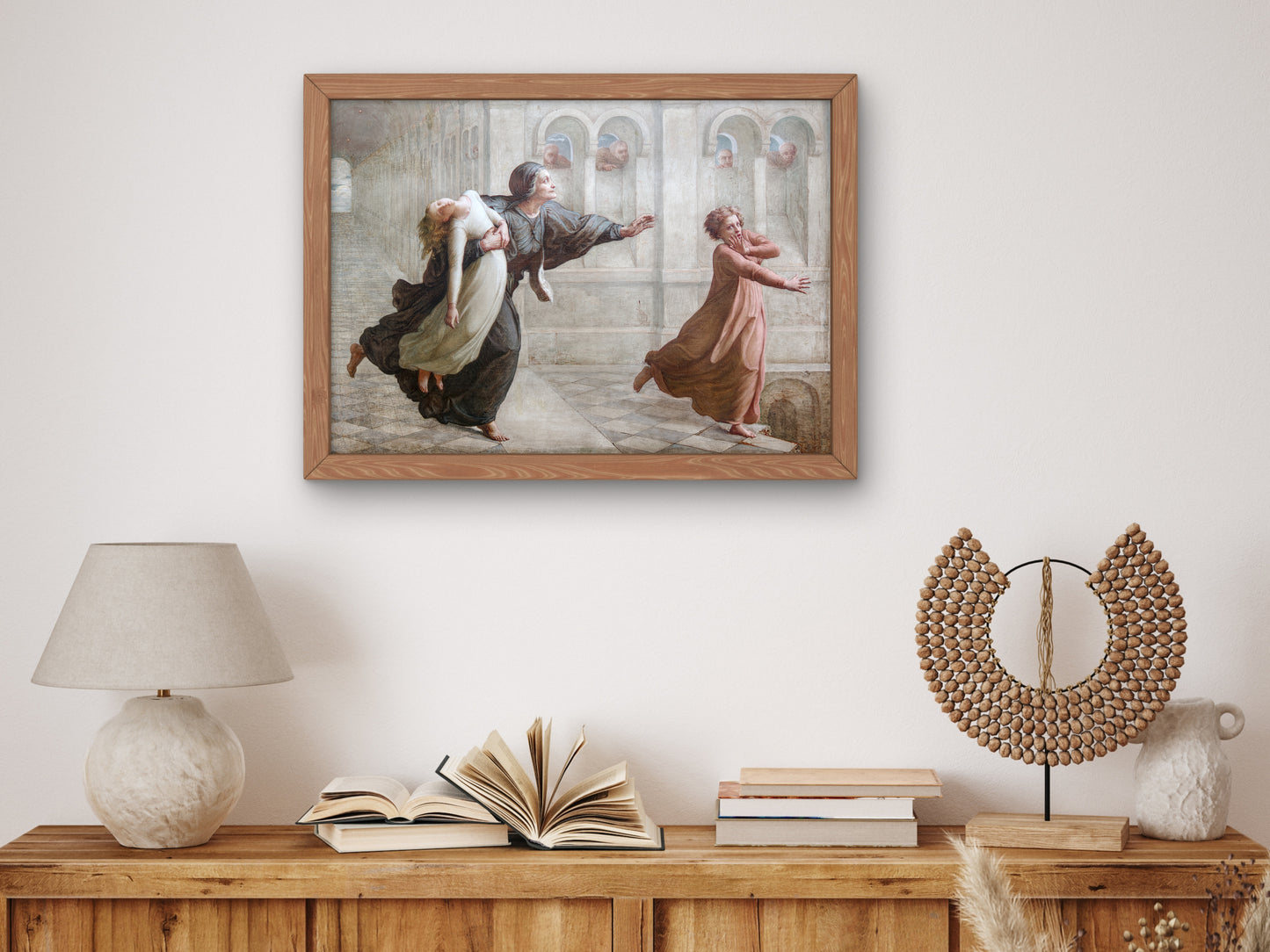 The Nightmare by Louis Janmot 1862, Wall Art Print, Fine Art Reproduction, Museum Quality Decor, Poster