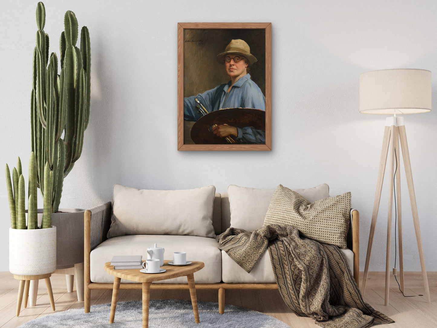 Self Portrait by Ellen Emmet Rand 1927, Wall Art Print, Fine Art Reproduction, Museum Quality Decor, Poster