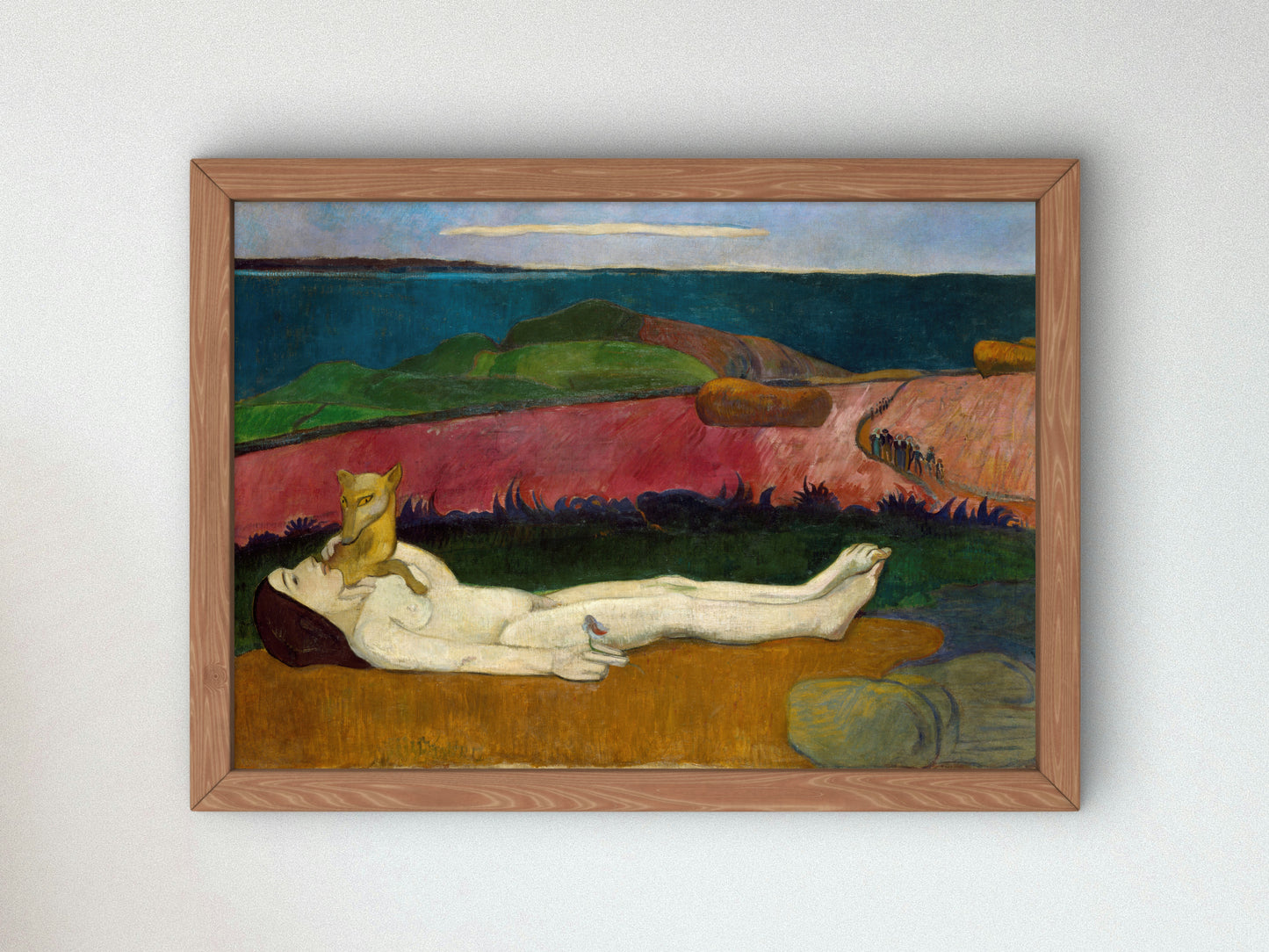 The Loss of Virginity by Paul Gauguin 1890, Wall Art Print, Fine Art Reproduction, Museum Quality Decor, Poster