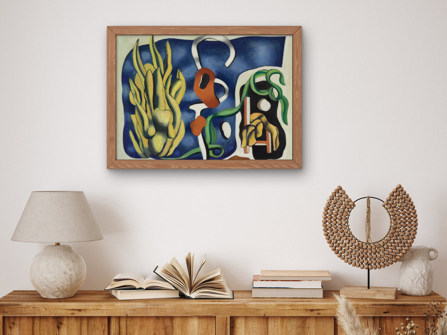 The Yellow Plant by Fernand Léger 1937, Wall Art Print, Fine Art Reproduction, Museum Quality Decor, Poster