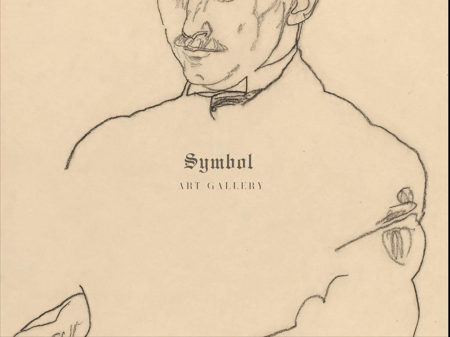 Dr. Koller by Egon Schiele 1918, Wall Art Print, Fine Art Reproduction, Museum Quality Decor, Poster