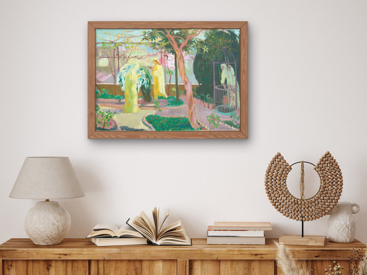 L'Office de Sainte Catherine by Maurice Denis 1921, Wall Art Print, Fine Art Reproduction, Museum Quality Decor, Poster