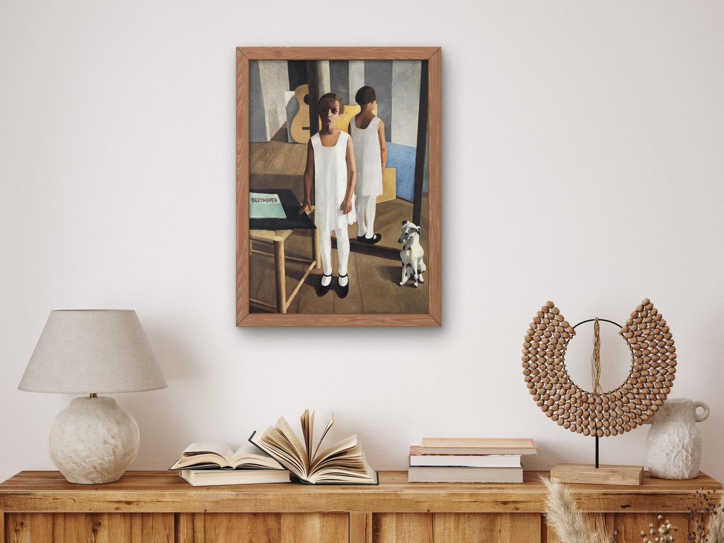 Beethoven by Felice Casorati 1928, Wall Art Print, Fine Art Reproduction, Museum Quality Decor, Poster