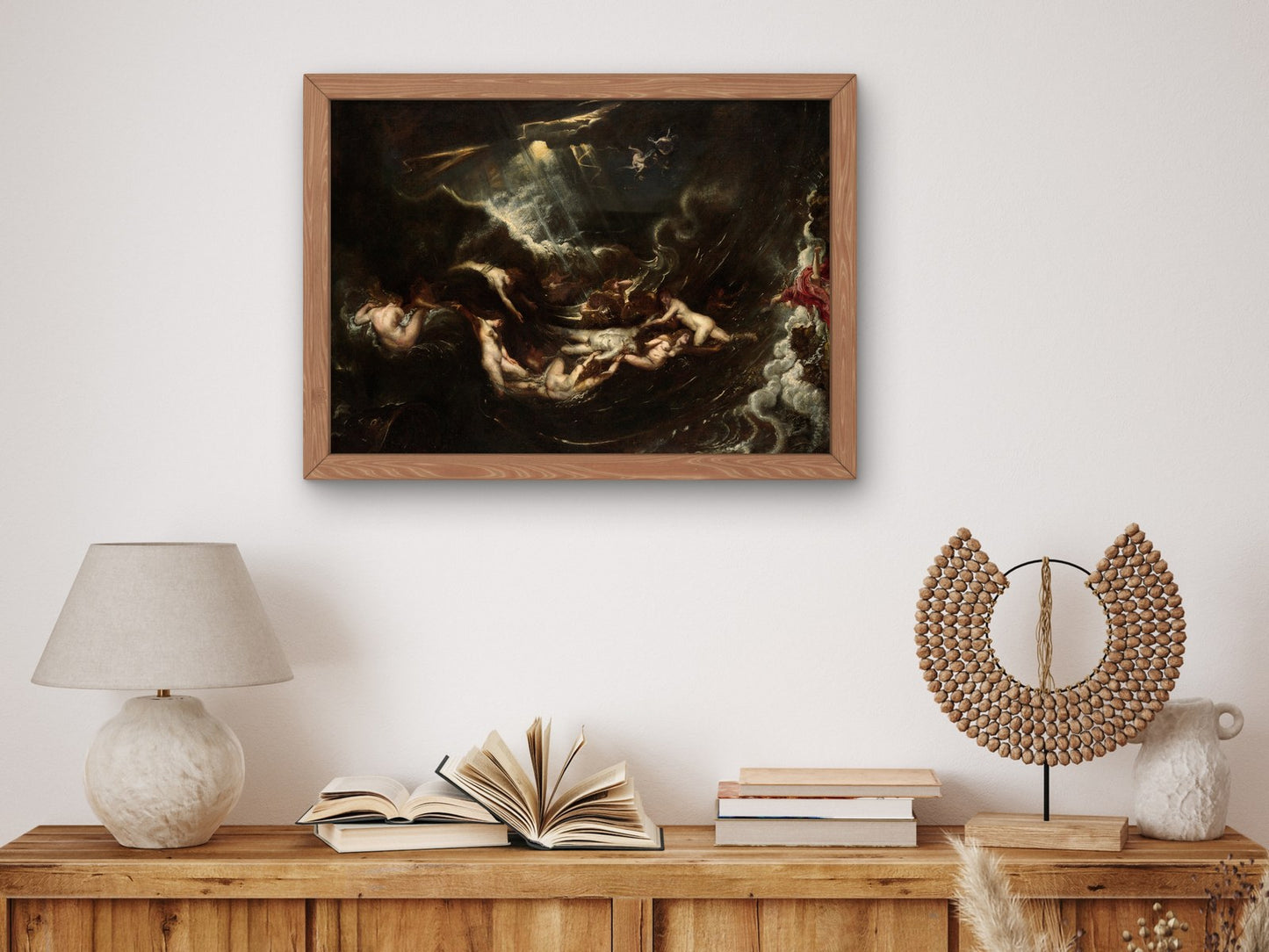 Hero and Leander by Peter Paul Rubens 1604, Wall Art Print, Fine Art Reproduction, Museum Quality Decor, Poster