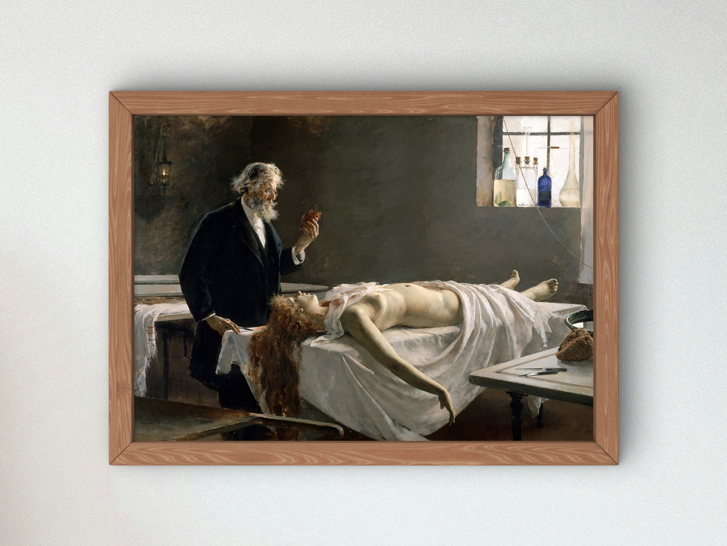 Anatomy of the Heart by Enrique Simonet 1890, Wall Art Print, Fine Art Reproduction, Museum Quality Decor, Poster