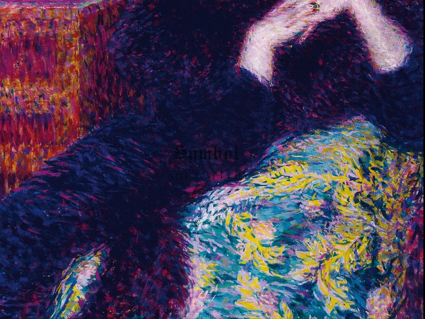 Violette Enrico Lionne by Enrico Lionne 1913, Wall Art Print, Fine Art Reproduction, Museum Quality Decor, Poster