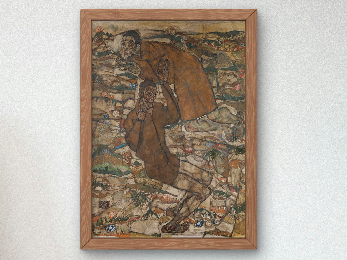 Levitation The Blind II by Egon Schiele 1915, Wall Art Print, Fine Art Reproduction, Museum Quality Decor, Poster