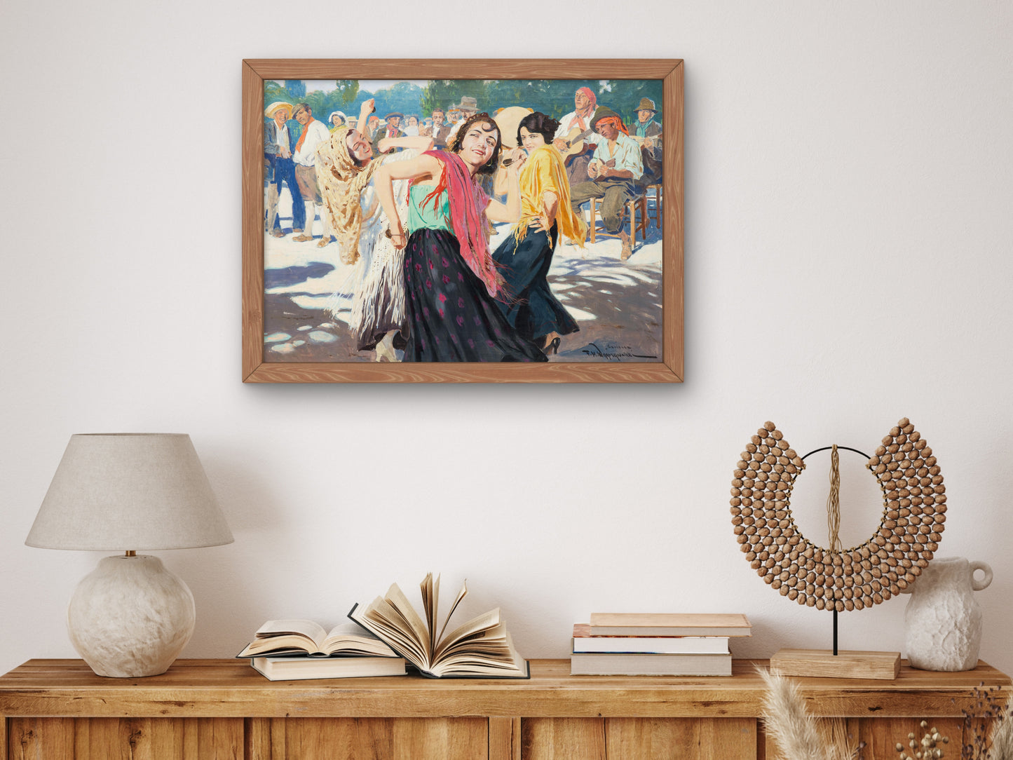 Dance in the Southern Sun Cariocca by Feliks Michał Wygrzywalski, Wall Art Print, Fine Art Reproduction, Museum Quality Decor, Poster