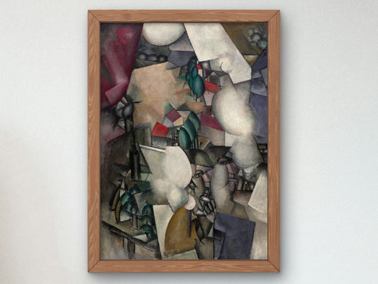The Smokers by Fernand Léger 1911, Wall Art Print, Fine Art Reproduction, Museum Quality Decor, Poster