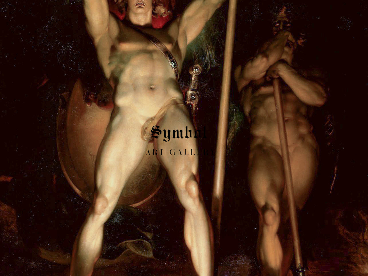 Satan Summoning his Legions by Thomas Lawrence 1796, Wall Art Print, Fine Art Reproduction, Museum Quality Decor, Poster