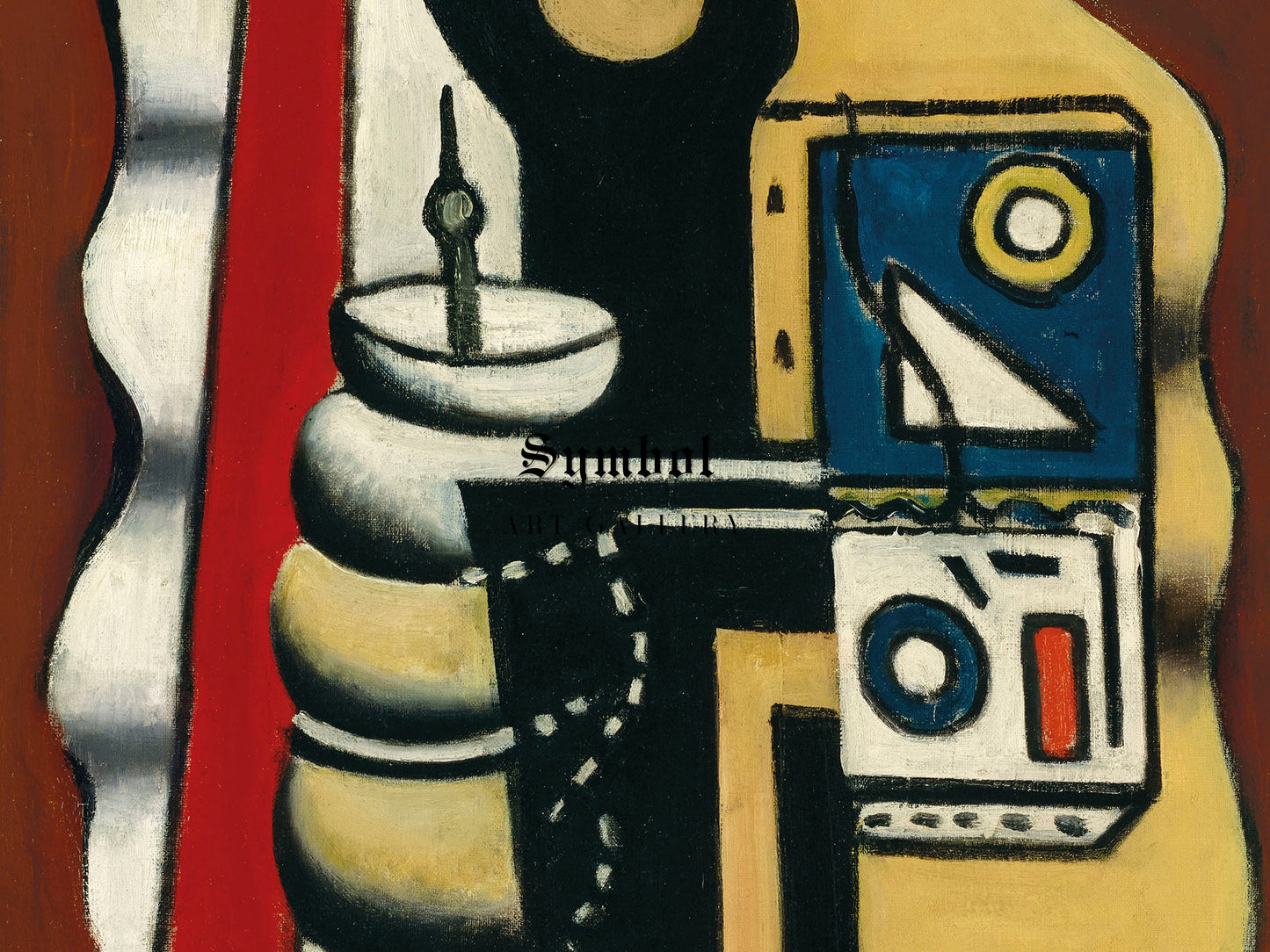Composition with Spinning Top by Fernand Léger 1929, Wall Art Print, Fine Art Reproduction, Museum Quality Decor, Poster