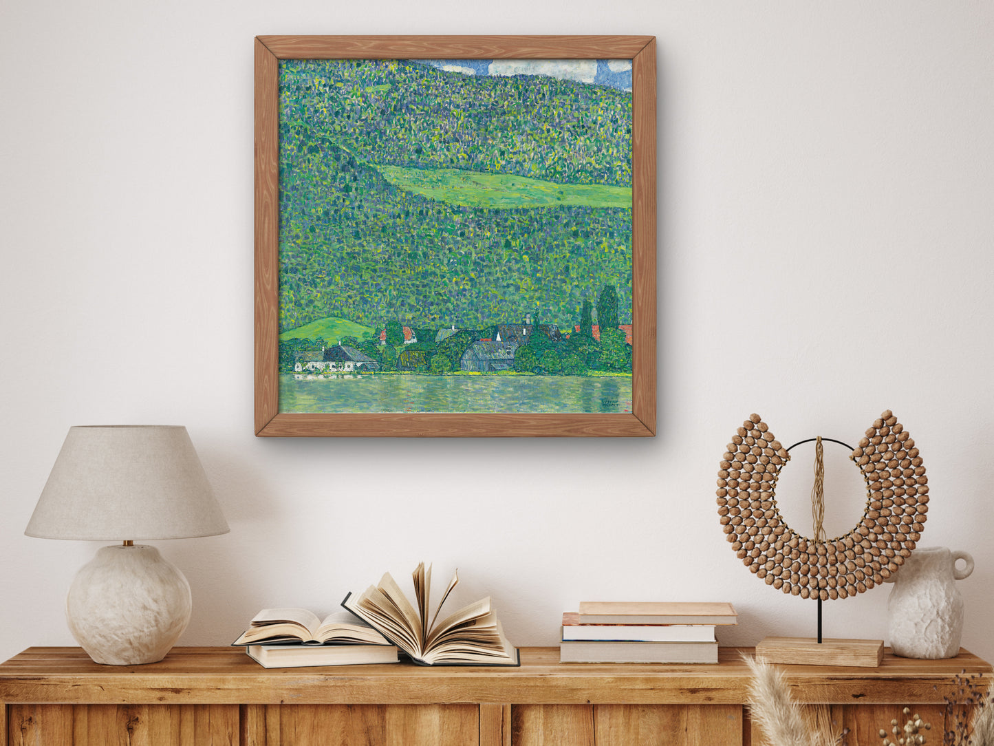 Litzlberg am Attersee by Gustav Klimt 1914, Wall Art Print, Fine Art Reproduction, Museum Quality Decor, Poster