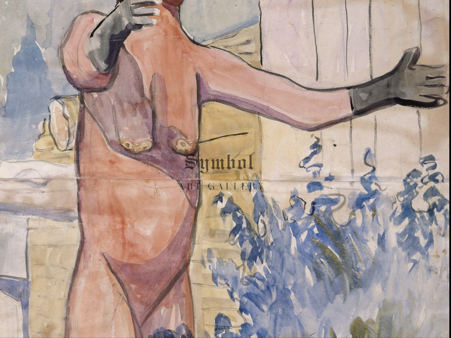 D'Sonoqua by Emily Carr 1912, Wall Art Print, Fine Art Reproduction, Museum Quality Decor, Poster
