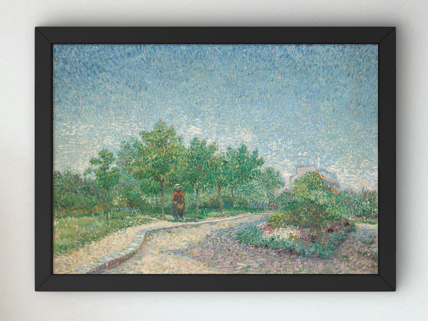 Square Saint Pierre, Paris by Vincent van Gogh 1887, Wall Art Print, Fine Art Reproduction, Museum Quality Decor, Poster