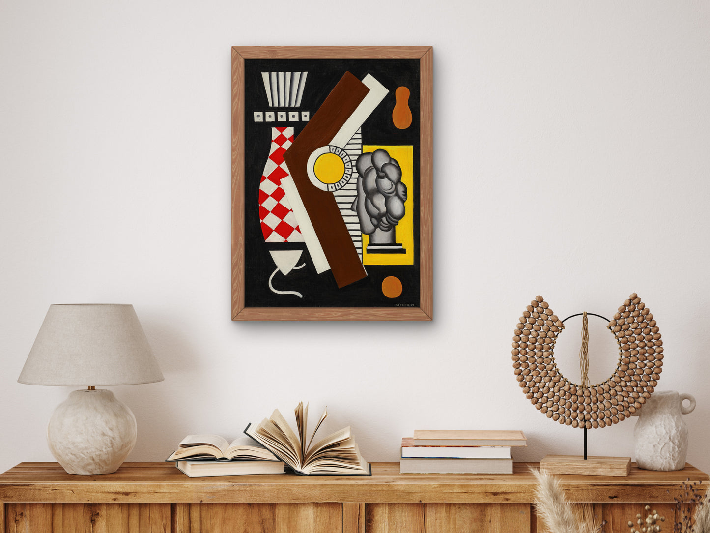 Still Life by Fernand Léger 1927, Wall Art Print, Fine Art Reproduction, Museum Quality Decor, Poster
